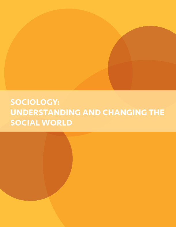 Cover image for Introduction to Sociology: Understanding and Changing the Social World