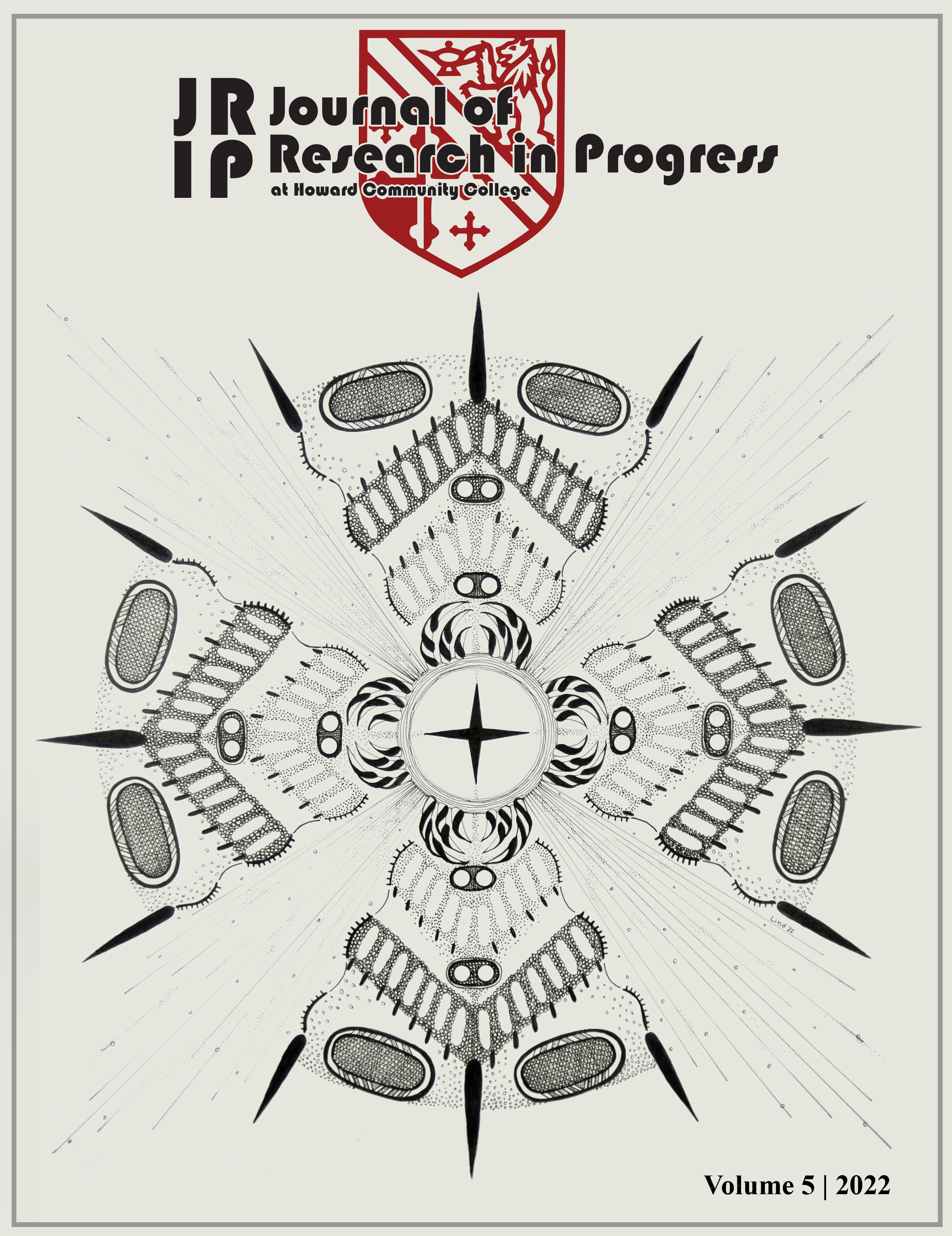 Journal of Research in Progress Volume 5 2022 Front Cover